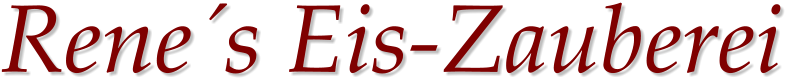 Renes Eis-Zauberei
